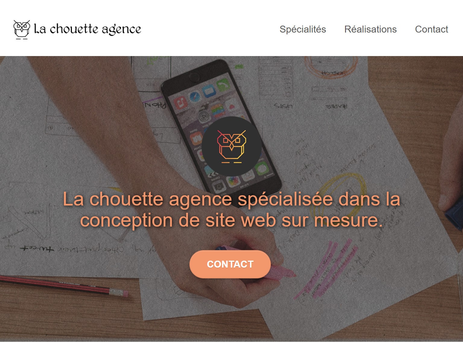 Image site web La chouette agence